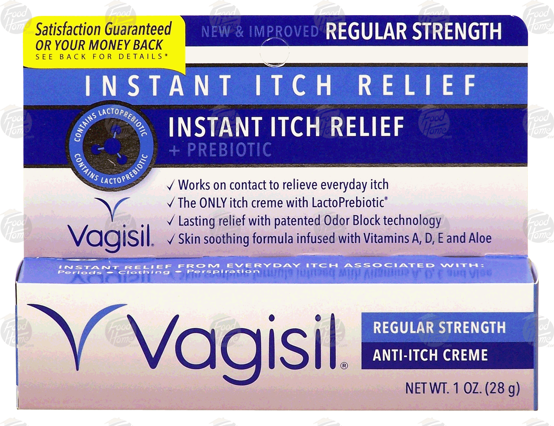 Vagisil  regular strength anti-itch creme, odor-blocking formula Full-Size Picture